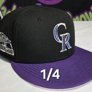 New Era 7 1/4 - Two Tone Colorado Rockies